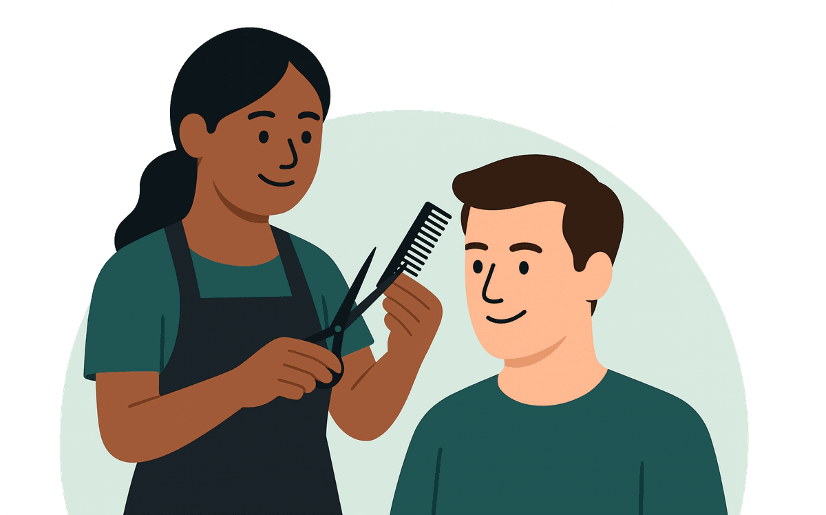 Thuiskapper illustratie